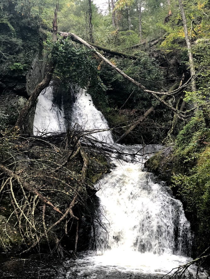 Waterfall on Tumbling Waters Trail at Delaware Water Gap