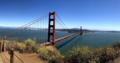 San Francisco_Golden Gate Bridge_Panoramic
